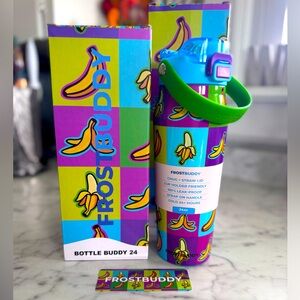 FrostBuddy Go Bananaz Insulated Tumbler Bottle Buddy 24oz PoP ArT LimitedEdit
